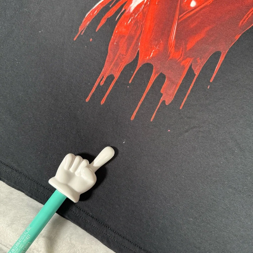 Saw X Movie Promo Blood Drive T Shirt Mens L Horror Nurse Halloween Black 2022 - Picture 2 of 6